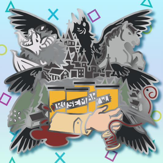 Vill8ge Bad Resident 3in Enamel Pin