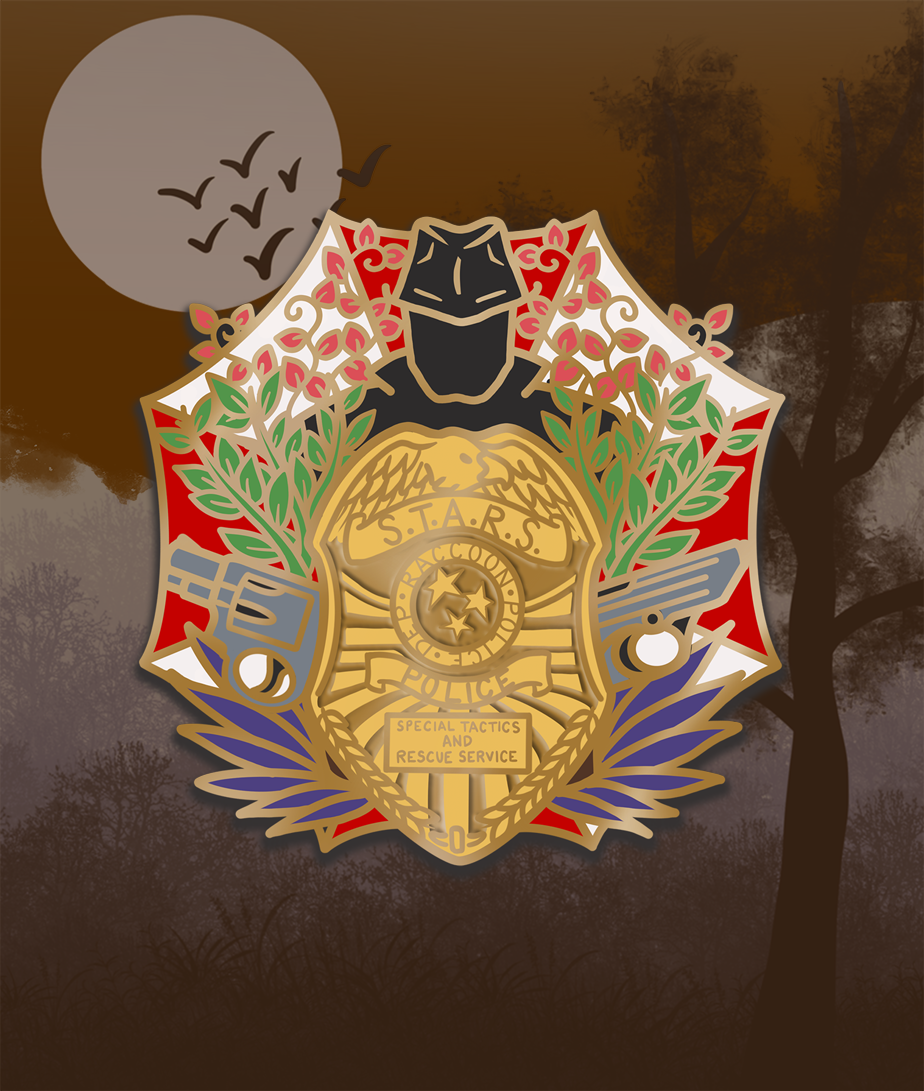 Bad Resident 2 Enamel Pin