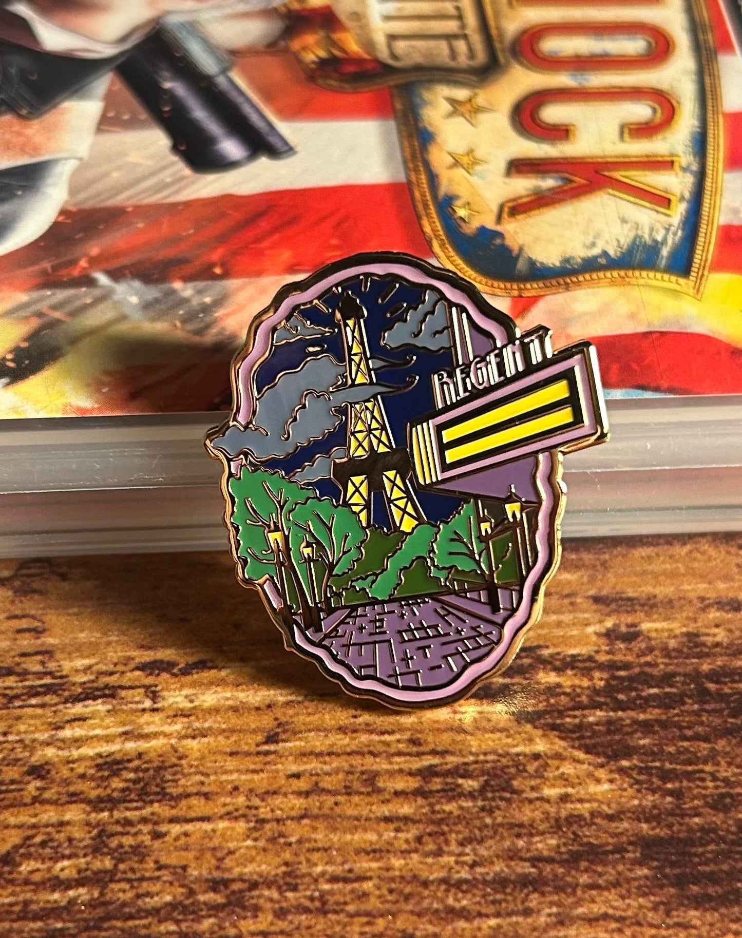 Infinite Sky Portal 1.5in Enamel Pin