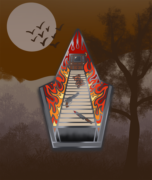 Quiet Hills Enamel Pin