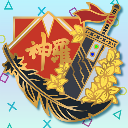 Last Fantasy VII Enamel Pin