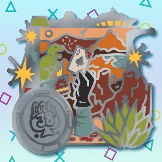 New Viva Wasteland Enamel Pin
