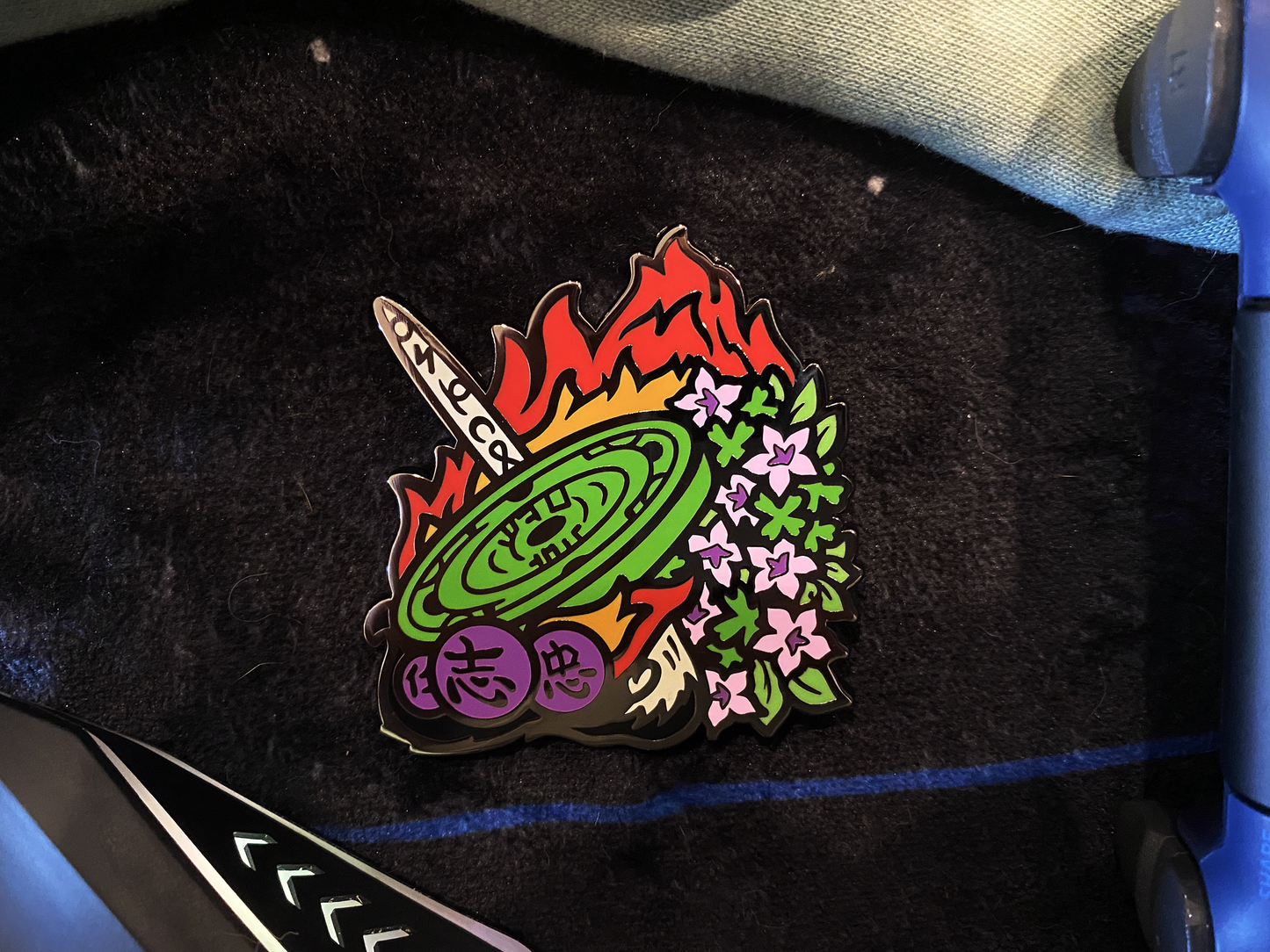Ookami Amaterasu Enamel Pin
