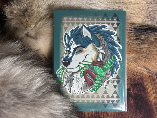 Wolf Link Twilight Princess 5x7 Print