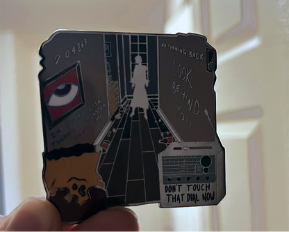 P.T. Enamel Pin