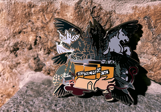 Vill8ge Bad Resident 3in Enamel Pin