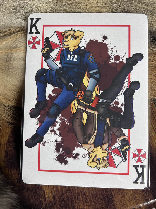 Good Boy Kennedy King Card 5x7 Print