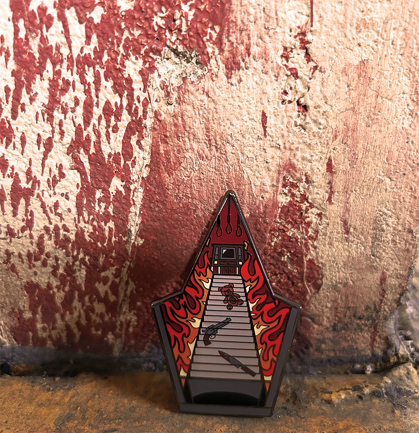 Quiet Hills Enamel Pin